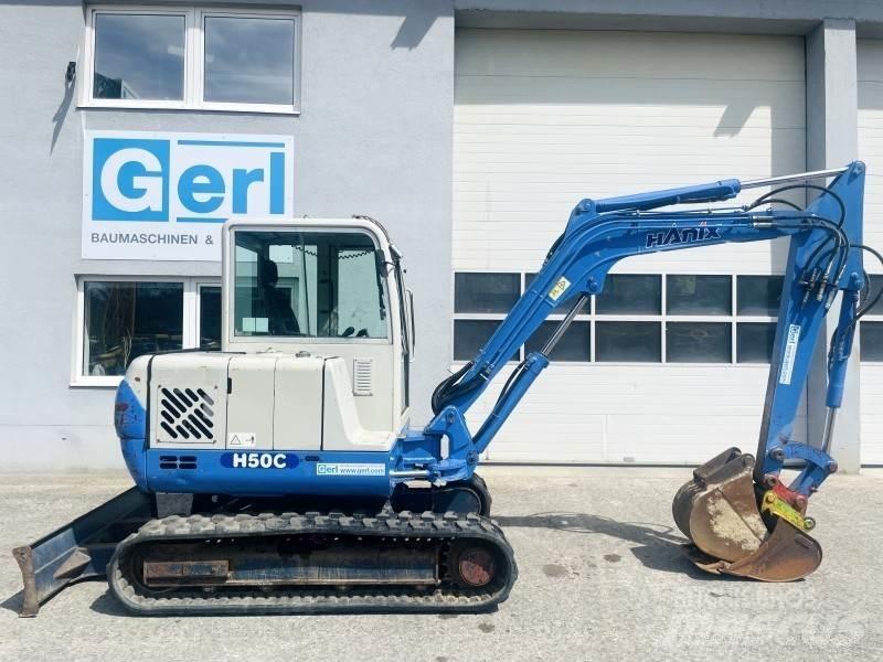 Hanix H50C Mini bageri < 7t