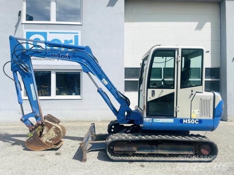 Hanix H50C Mini bageri < 7t