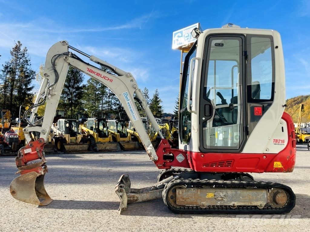 Takeuchi TB216 Mini bageri < 7t