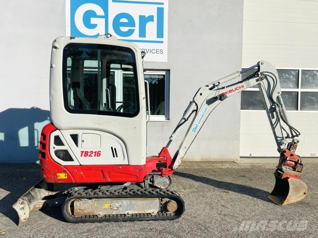 Takeuchi TB216 Mini bageri < 7t