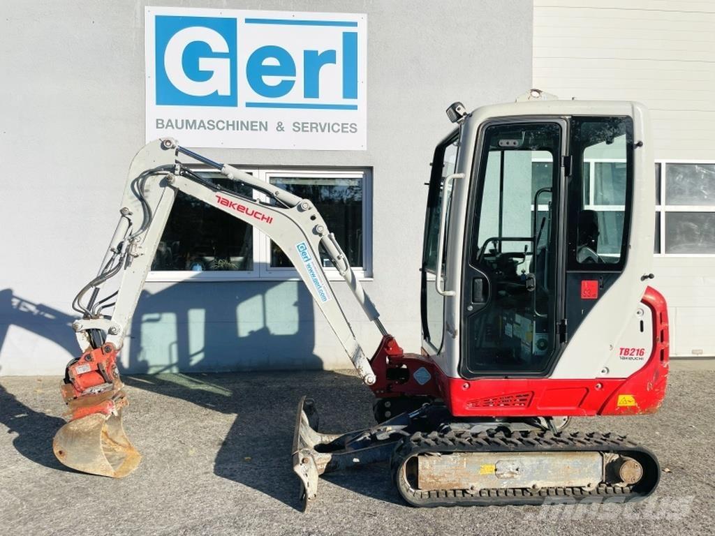 Takeuchi TB216 Mini bageri < 7t