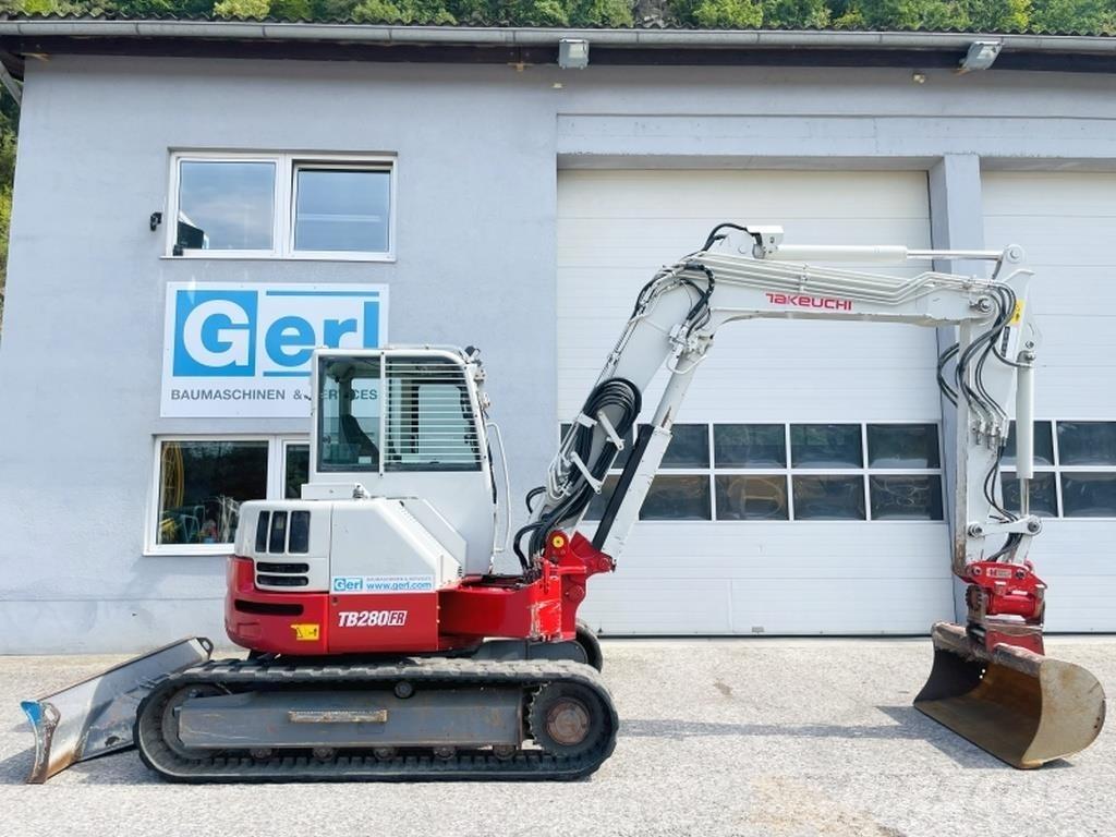Takeuchi TB280FR Mini bageri < 7t