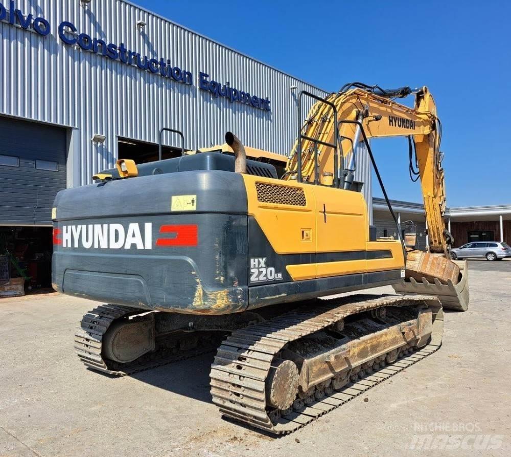Hyundai HX220L Bageri guseničari