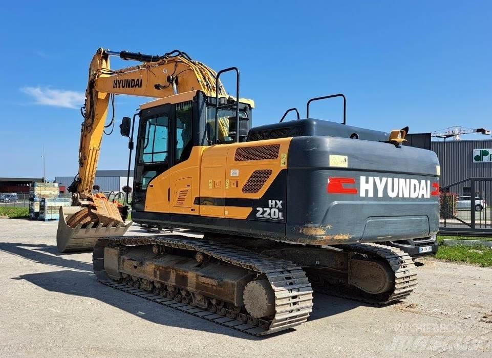 Hyundai HX220L Bageri guseničari