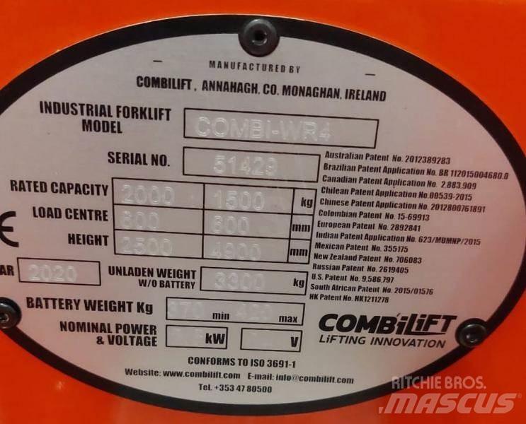 Combilift WR4 Viljuškari sa 4-stranskim dohvatom