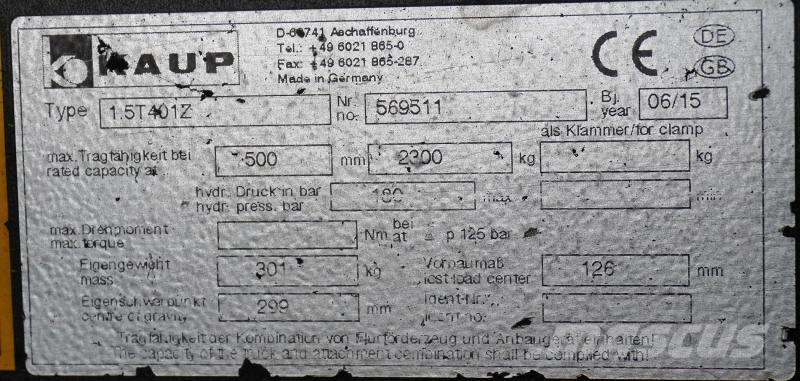 Kaup 1.5T401Z Ostala oprema i komponente