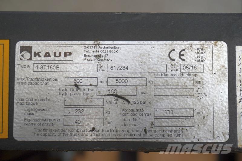 Kaup 4,8T160B Ostala oprema i komponente