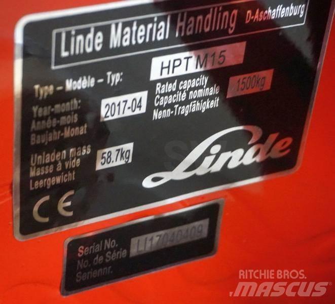 Linde HPT M 15 Ručni paletar