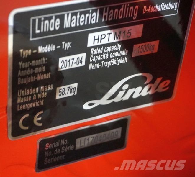 Linde HPT M 15 Ručni paletar