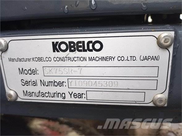 Kobelco SK75SR-7 Bageri guseničari