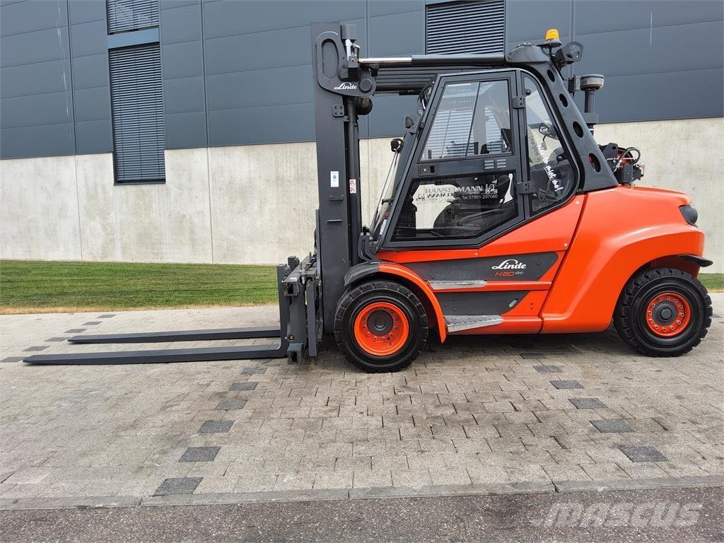 Linde H 80T/900/396 Plinski viljuškari