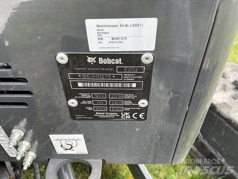 Bobcat E 20z Mini bageri < 7t