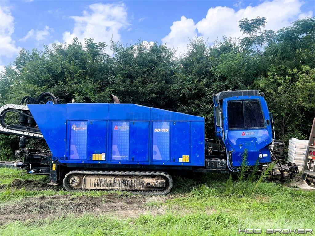 American Augers DD-110 Oprema za horizontalno usmereno bušenje