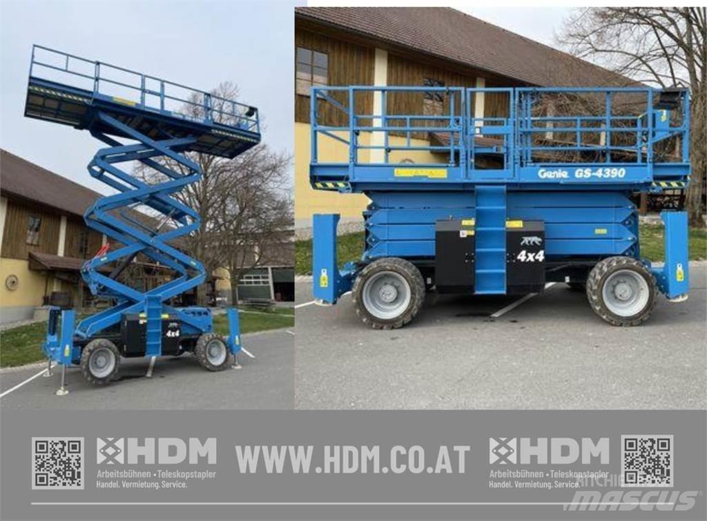 Genie GS-4390RT Makazaste platforme