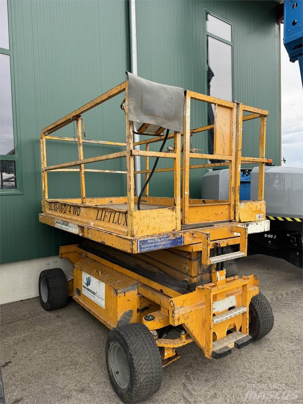 Liftlux SL83-18D/4WD Makazaste platforme