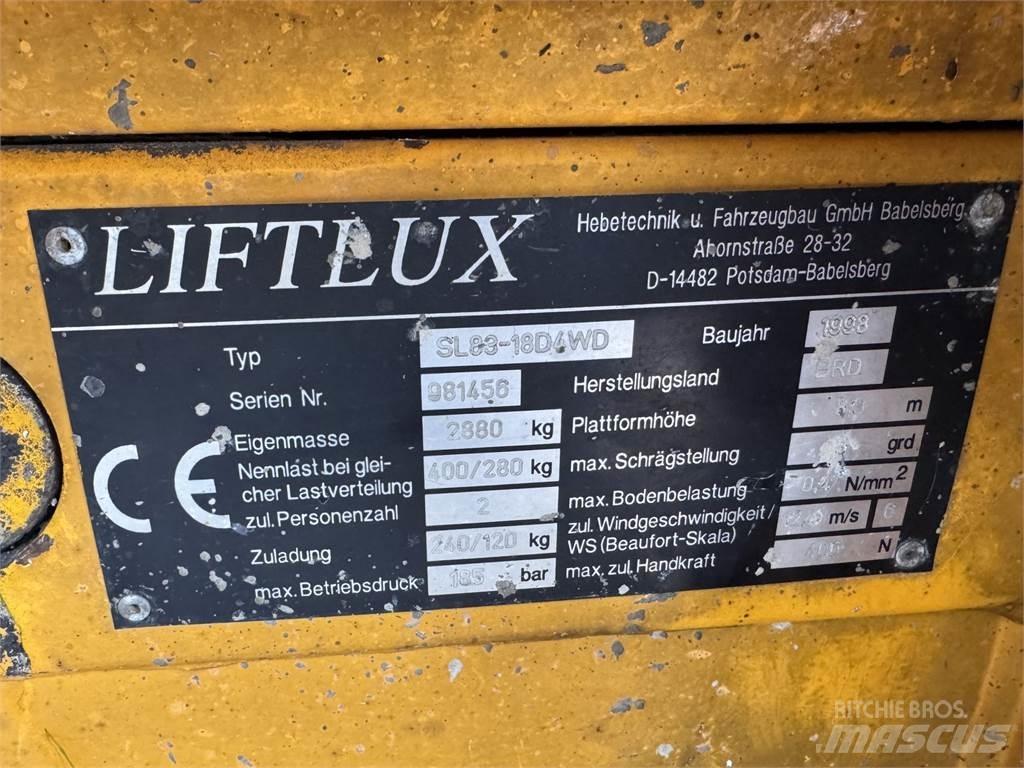 Liftlux SL83-18D/4WD Makazaste platforme