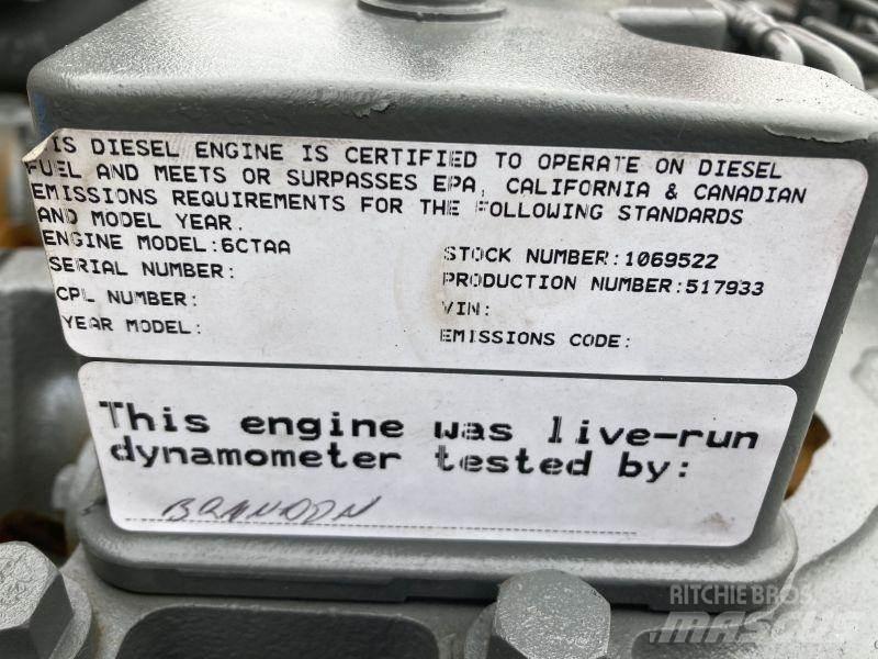 Cummins 6CT8.3 Motori za građevinarstvo