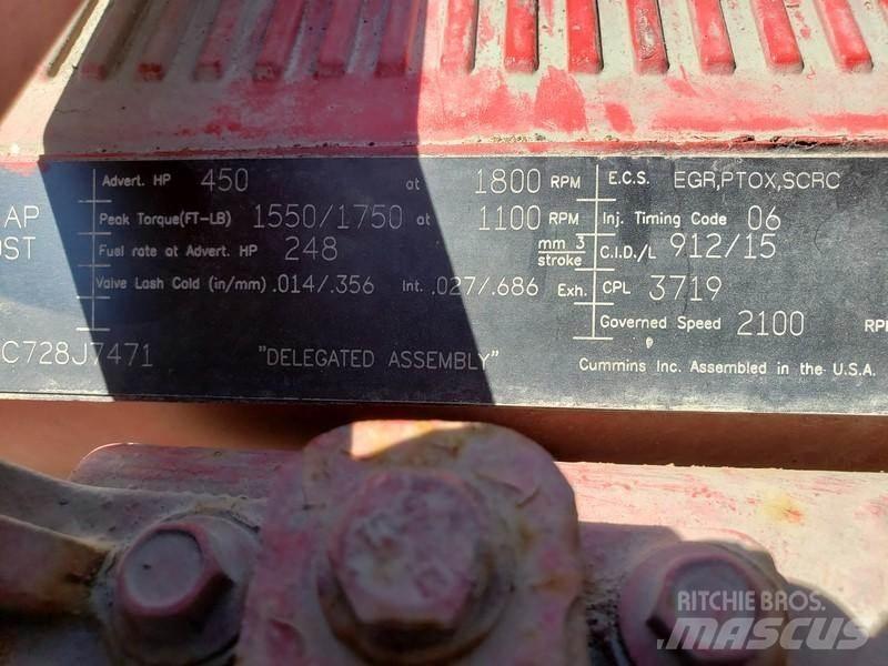 Cummins ISX15 Motori za građevinarstvo