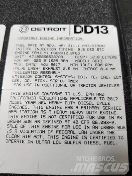 Detroit DD13 Motori za građevinarstvo