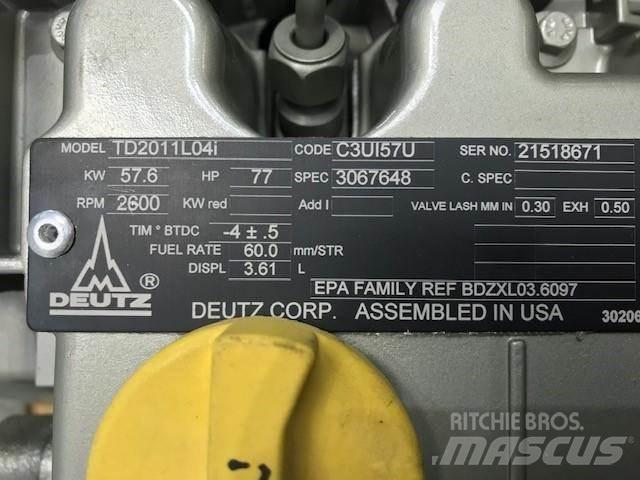Deutz D2011L04i Motori za građevinarstvo