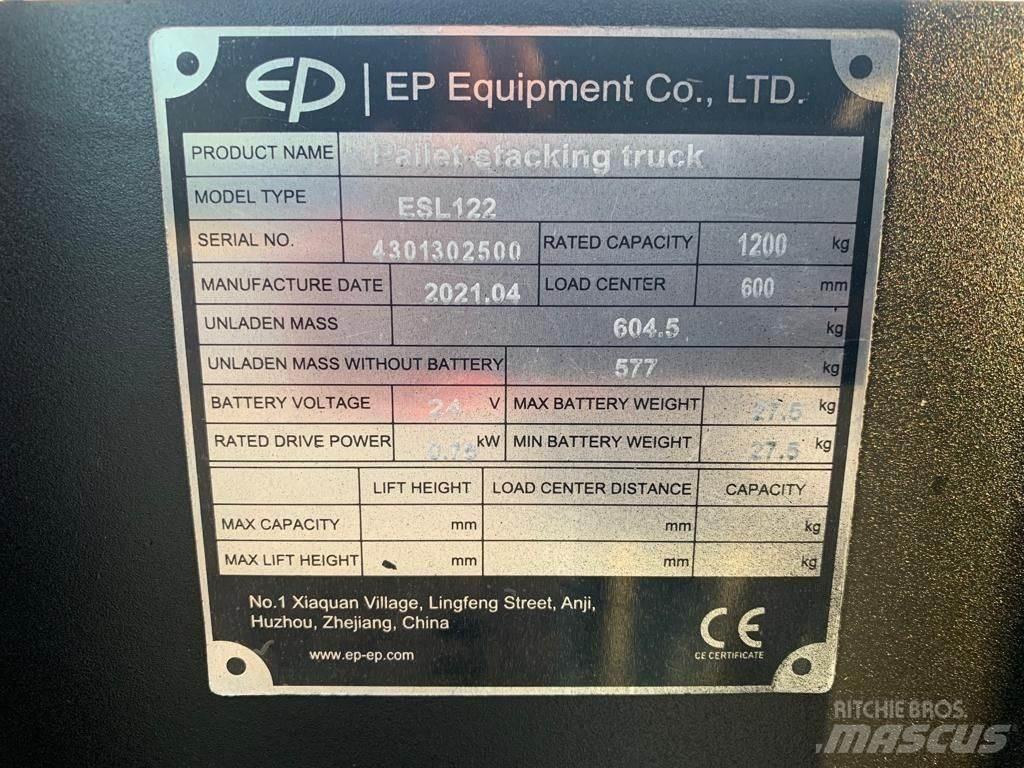 EP ESL122 Ručni električni viljuškar