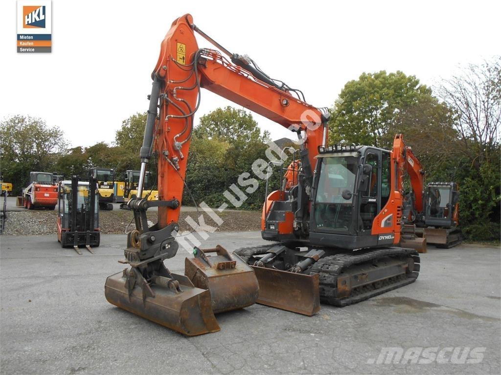 Doosan DX 140 LCR-5 Bageri guseničari