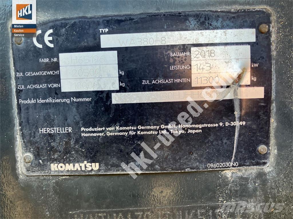 Komatsu WA 380-8 Utovarivači na točkove