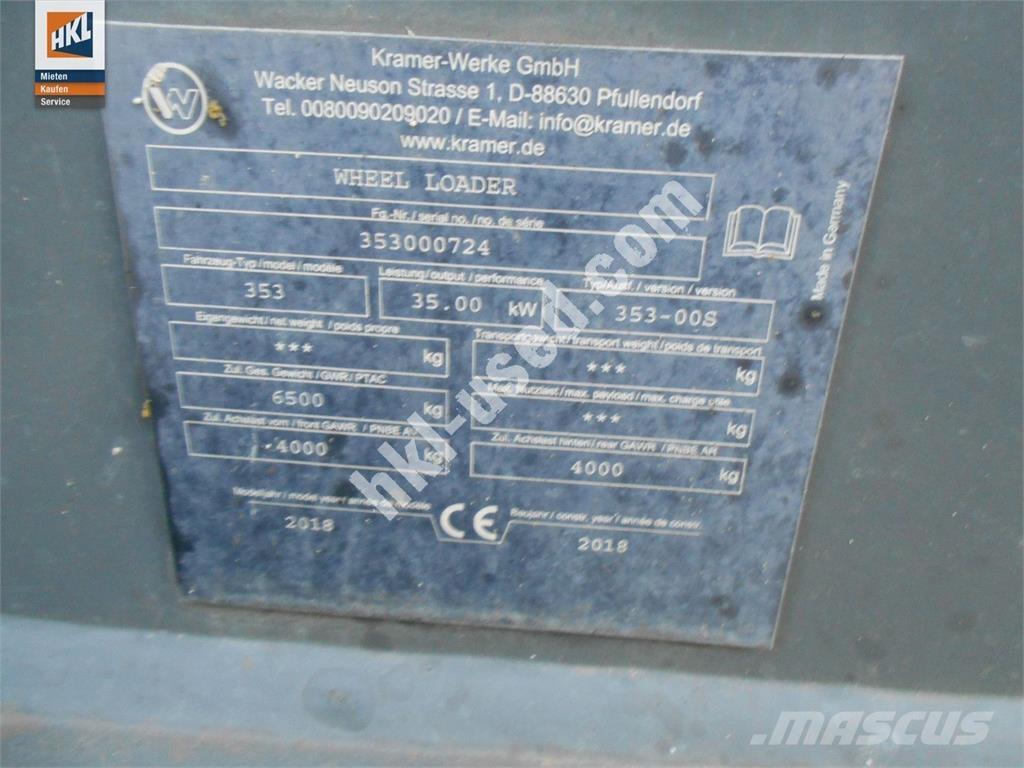 Kramer 5075 Utovarivači na točkove