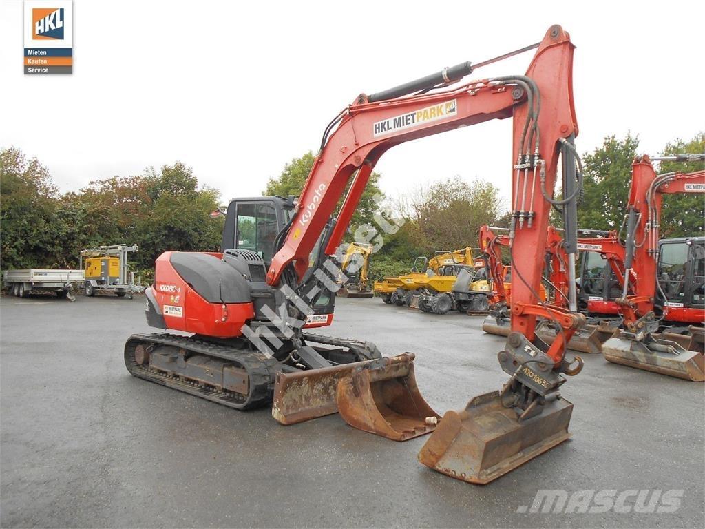 Kubota KX 080-4 Mini bageri < 7t