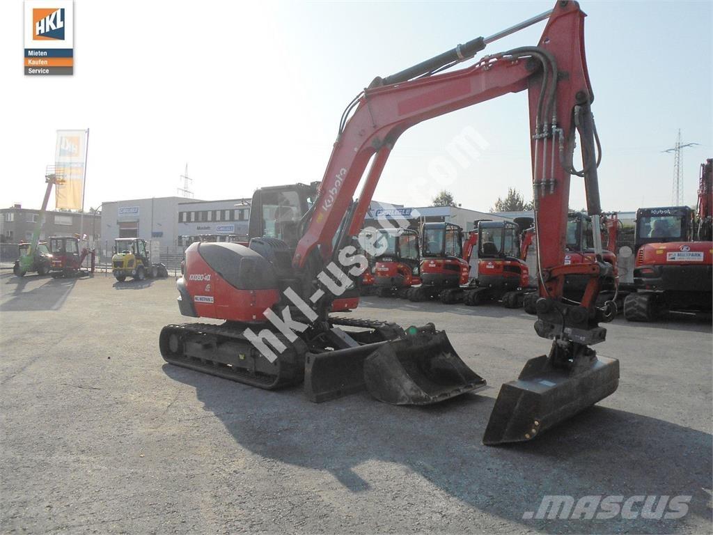 Kubota KX 080-4 Mini bageri < 7t