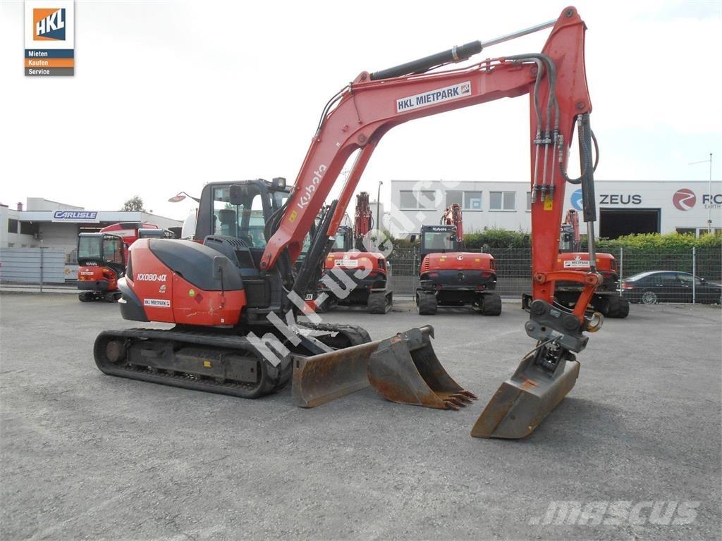 Kubota KX 080-4 Mini bageri < 7t