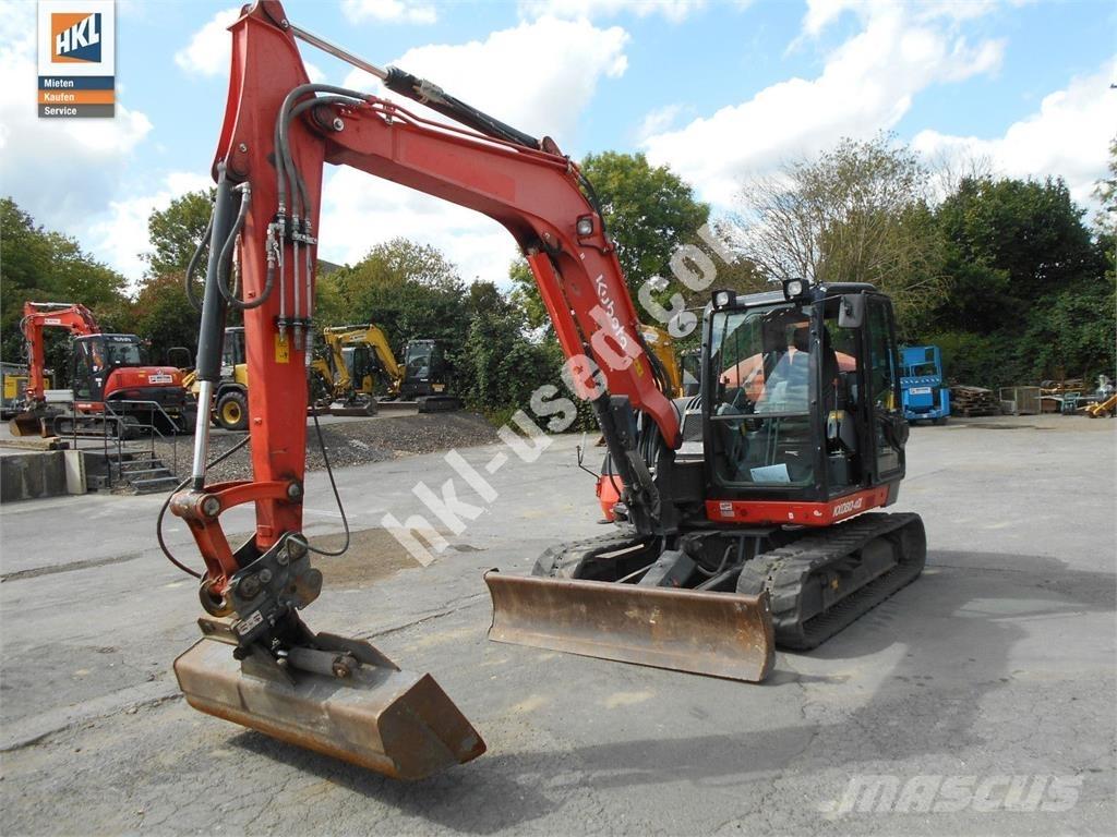 Kubota KX 080-4 Mini bageri < 7t