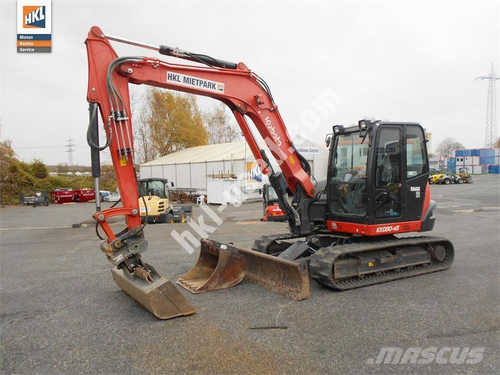 Kubota KX 080-4 Mini bageri < 7t