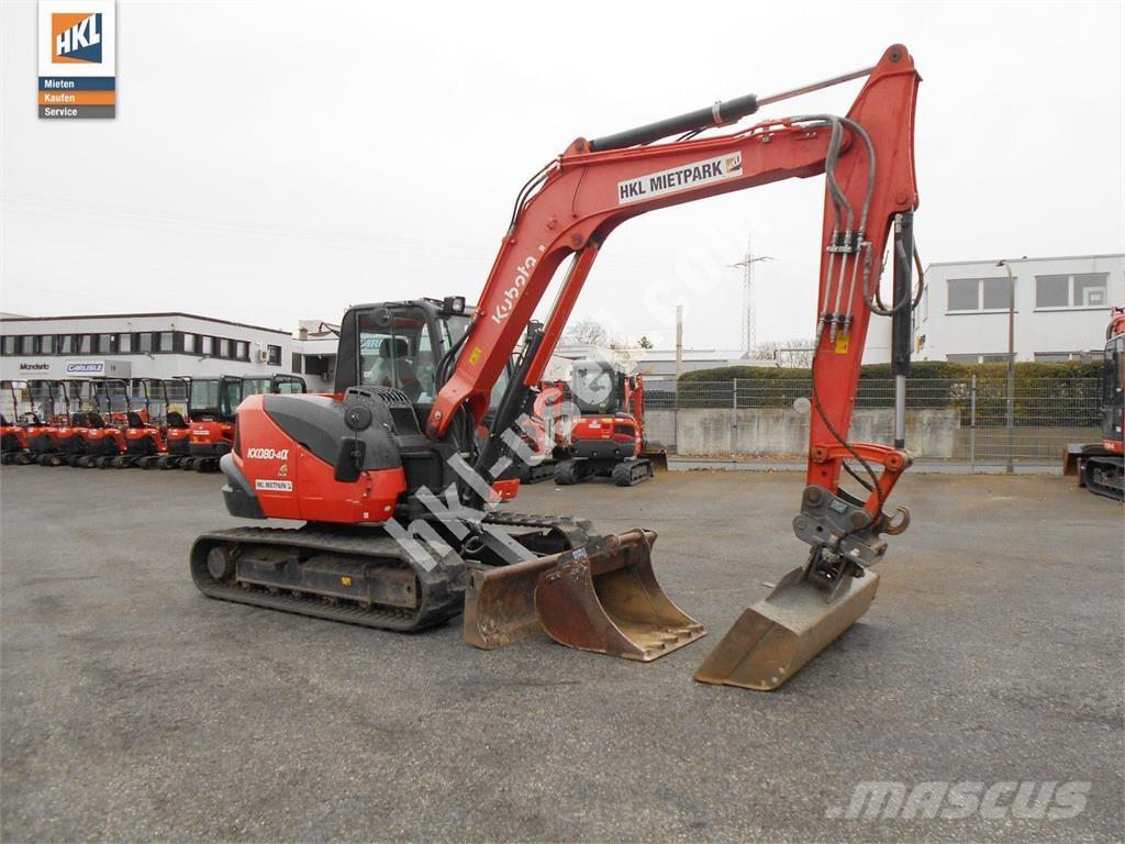 Kubota KX 080-4 Mini bageri < 7t
