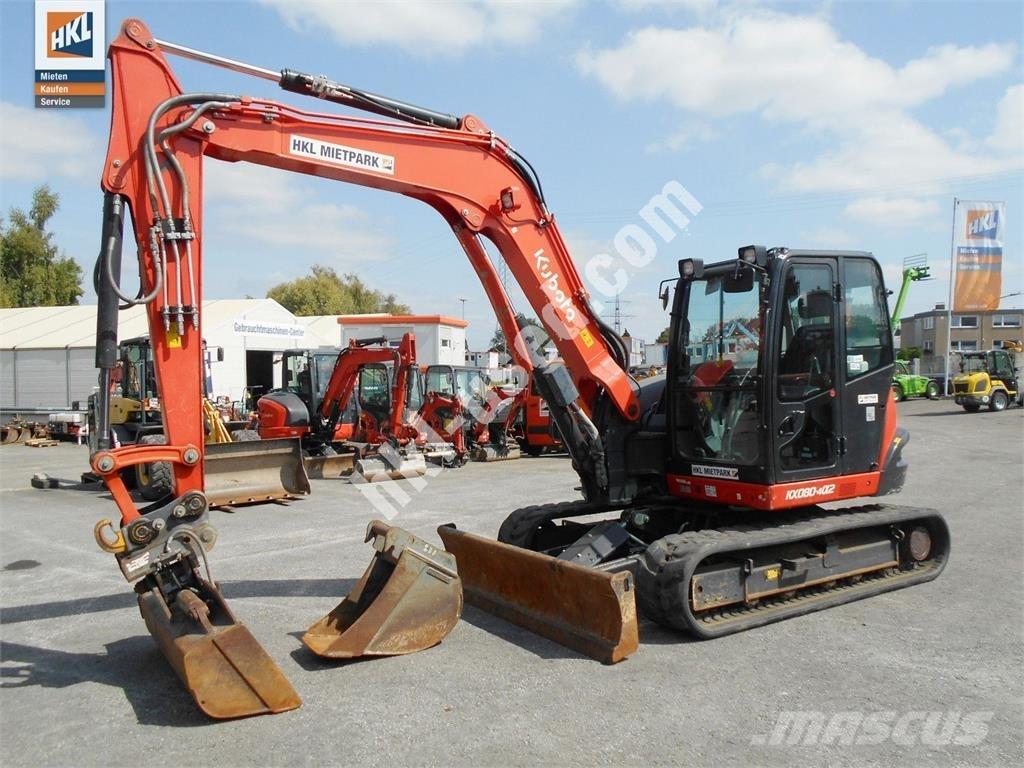 Kubota KX 080-4 Mini bageri < 7t