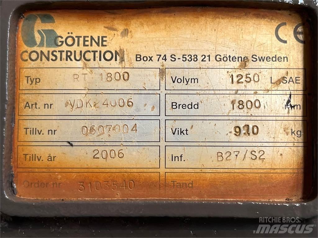  1800 mm Planerskovl Ostalo za građevinarstvo