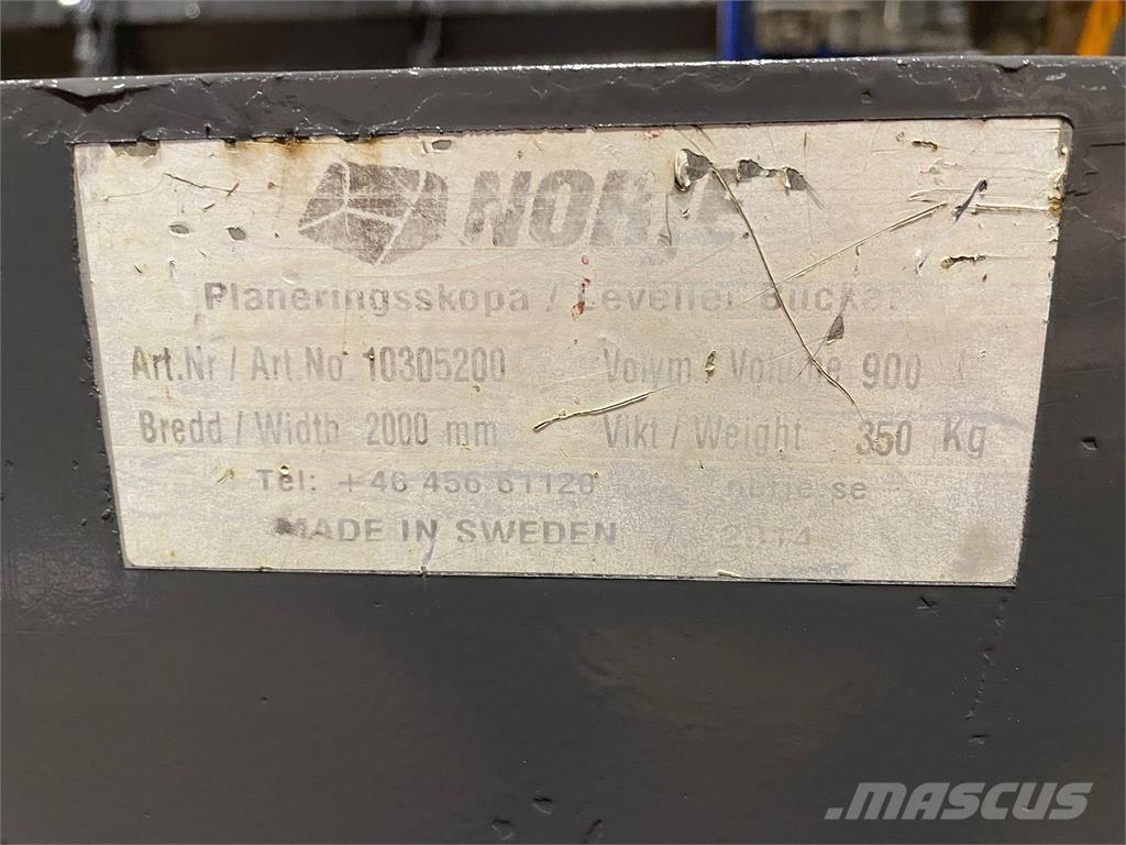  2000 mm Læsseskovl Kašike / Korpe