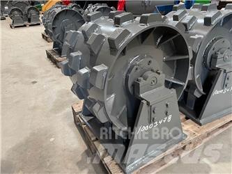  470 mm Kompaktorhjul Gumeni valjci na točkovima