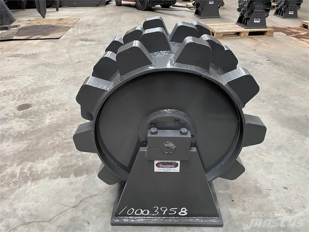  570 mm kompaktorhjul Gumeni valjci na točkovima