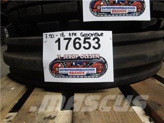  7.50-18 Goodyear dæk - 1 stk. Gume, točkovi i felne