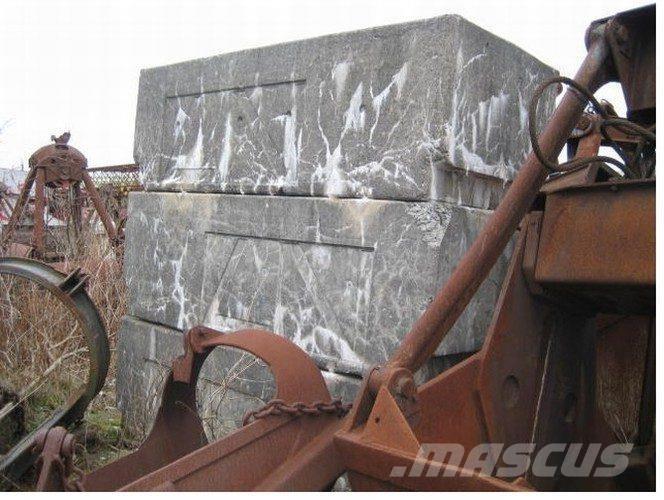  Ballastvægte 3 stk. - 3500 kg Delovi i oprema za kran