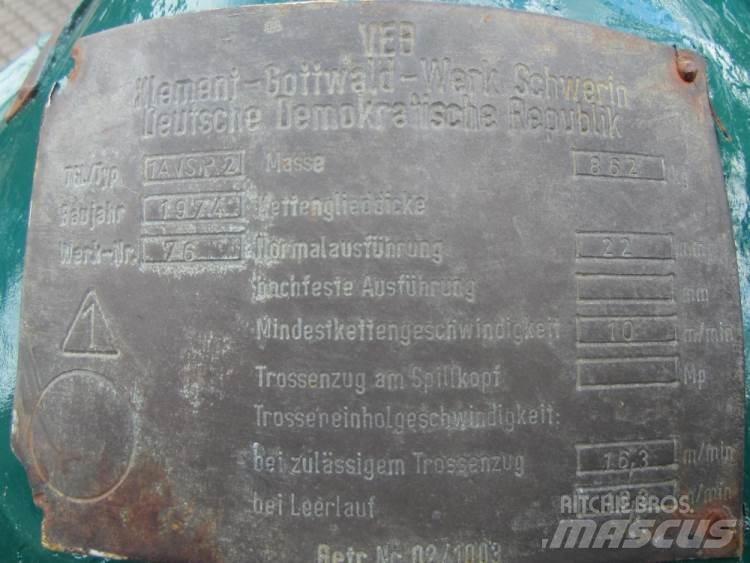  Capstan spil VEB 1AVSP2 Utovorne dizalice, vitla i liftovi za materijal