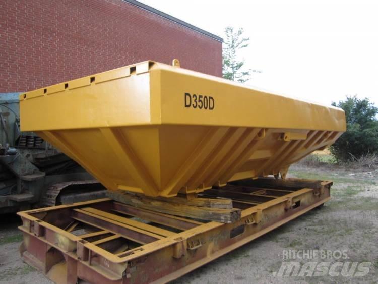 CAT D350D dumperkasse, brugt Damperi za gradilište