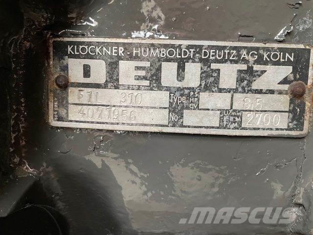 Deutz F1L 310 motor Motori za građevinarstvo