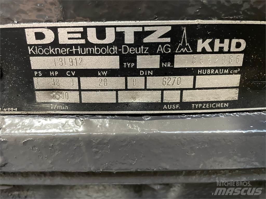 Deutz F3L912 motor Motori za građevinarstvo