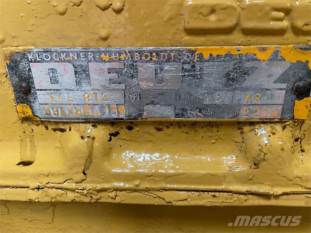 Deutz F4L 812 motor Motori za građevinarstvo