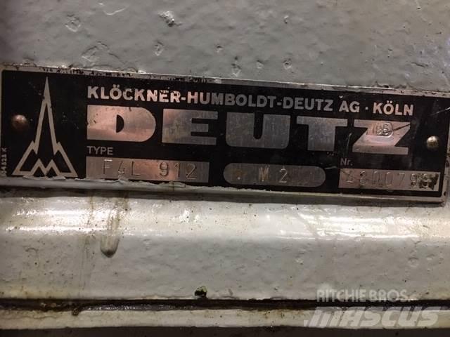 Deutz F4L 912 motor Motori za građevinarstvo