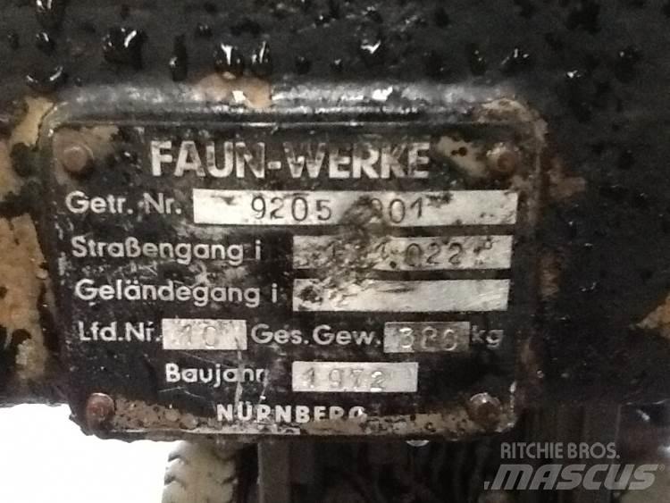 Faun gear til twin motor Menjači