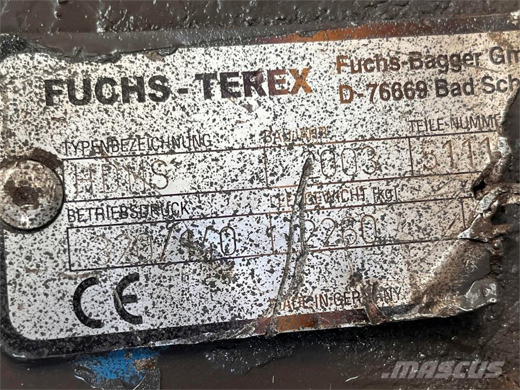  Fuchs-Terex HDMS polygrab Grajferi