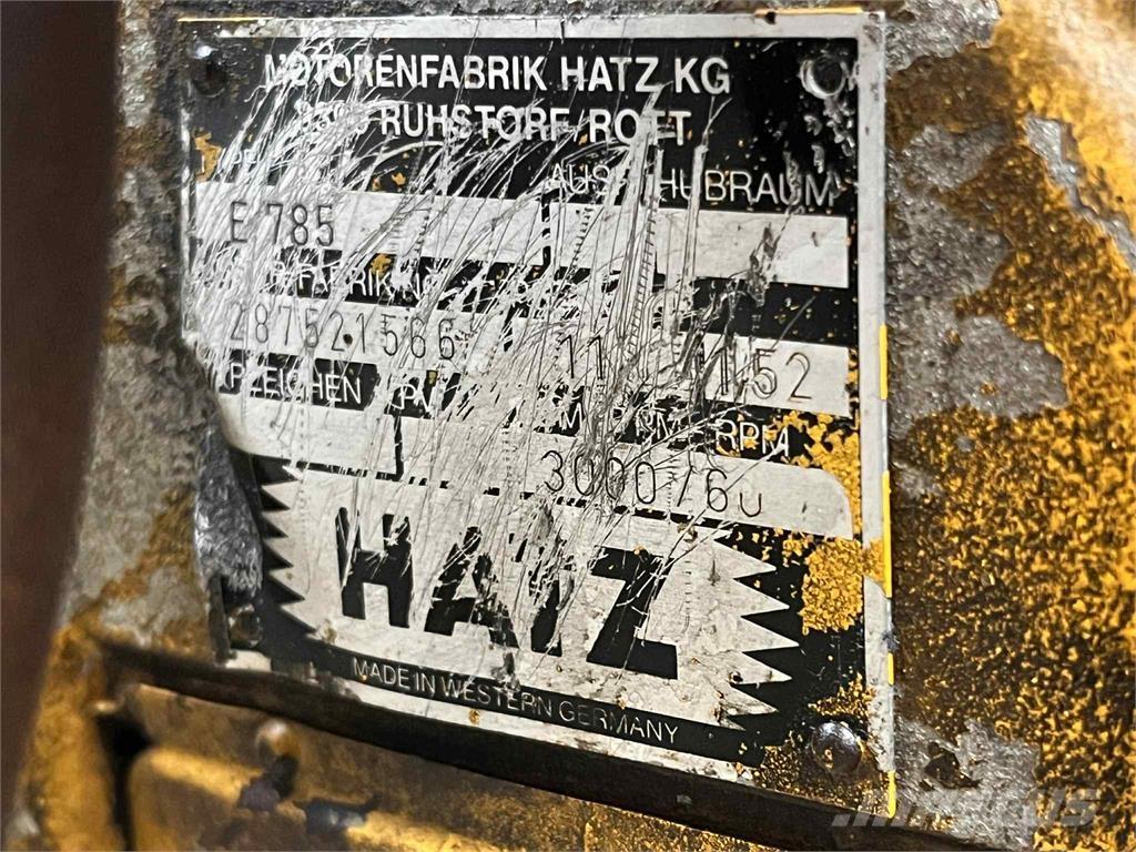 Hatz E785 motor Motori za građevinarstvo